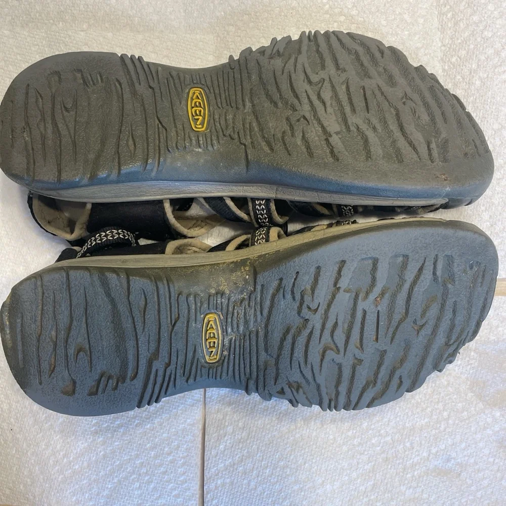 Keen‎ Black and Gray Women's Sandals